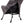 JOMEED Modern Plush Fabric Lazy Accent Chair with Armrests and Side Pocket, Grey