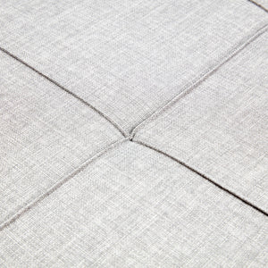 JOMEED 5 Position Adjustable Space Saving Convertible Flip Sleeper Chair, Gray