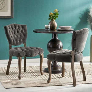 KD Tufted Chair (Set of 2)