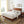 MUSEHOMEINC Mid Century Modern Solid Pinewood Platform Bed with Headboard, Queen