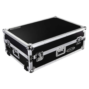 ODYSSEY FZGSPRIME4W2 Denon Prime 4 Flight Zone Case with Laptop Platform & Racks