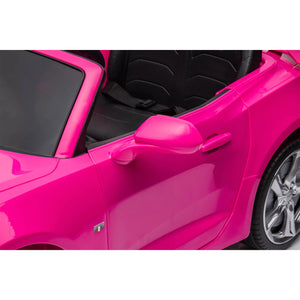Dakott 2021/2022 Chevy Camaro Racing 2SS Battery Powered Ride On Car Toy, Pink
