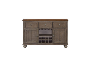 Rustic 2 Tone Sever With Powerpack - Gray