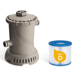 Funsicle 12' x 36" QuickSet Ring Top Above Ground Swimming Pool, Basketweave