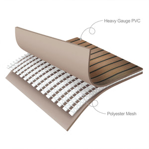 Funsicle 14' x 42" Oasis Round Outdoor Above Ground Swimming Pool, Natural Teak