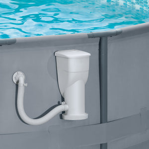 Funsicle 1000 Gallon SkimmerPlus 2-in-1 Filter Pump System for Above Ground Pool