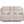Galya - 3 Piece Living Room Set Sofa Loveseat Chair - Light Gray
