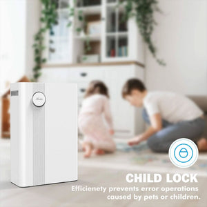 Mooka KJ203F-142 Home Air Purifier for Large Rooms with True HEPA Air Filter - TRAPSKI