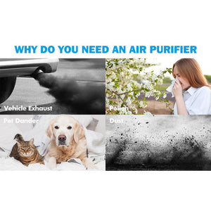 Mooka KJ203F-142 Home Air Purifier for Large Rooms with True HEPA Air Filter - TRAPSKI