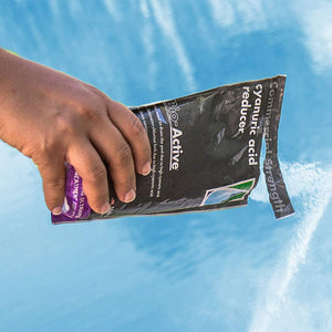 Bio-Active Non Polluting Cyanuric Acid Reducer Powder for Swimming Pools, 16 Oz