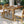 U_STYLE Farmhouse 5-Piece Outdoor Patio Dining Set