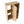 24 Inch Wall-Mounted Side Cabinet and Storage Shelves Combination