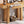 TREXM Rustic Minimalist Console Table with Hidden Drawer