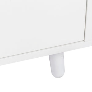 63" W Large Kitchen Hutch Cabinet, Freestanding Pantry Storage