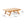 Outdoor Acacia Wood Coffee Table With Open Slat Design