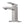 Brushed Nickel Single Handle Bathroom Faucet with Deck