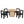 Dining Chairs With Square Open Back (Set of 2)