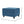 Navy Tufted Ottoman