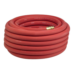 Underhill Ultramax 75' Garden Hose, Red & Precision Cloudburst Hose End Nozzle