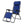 Caravan Sports Zero Gravity Outdoor Folding Camping Patio Lounge Chair, Blue