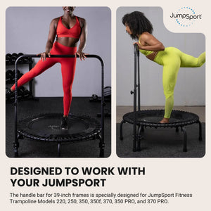 JumpSport Handle Bar Accessory for 39" Straight/Arched Leg Fitness Trampolines