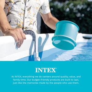 Intex Deluxe 800 GPH+ Wall-Mounted Swimming Pool Surface Automatic Skimmer