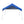 Caravan Canopy Skybox 3.2' x 6.5' Instant Multipurpose Steel Sport Shelter, Blue