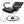 PureSana Chromium Kyler 360 Degree Professional All Purpose Salon Chair, Black