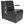 PureSana Chromium Anastasia Vinyl Professional Platform Hair Dryer Chair, Black - TRAPSKI