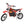 Razor MX500 Dirt Rocket 36V Electric Toy Motocross Dirt Bike, Red (2 Pack)