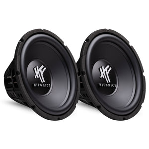 Hifonics HFX12D4 12" Subwoofer, 800W Max Car & Powersports Speaker, 1 Pair