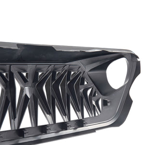 AMERICAN MODIFIED Shark Grille for 2018+ Jeep Wrangler JL & 2020+ Gladiator JT
