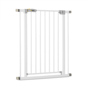 hauck 59726 Open N Stop KD Pressure Fit Safety Gate for Doors 29 to 31", White