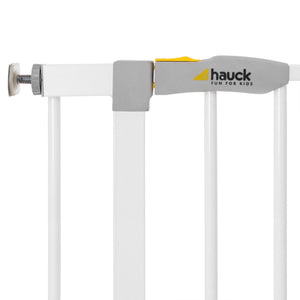 hauck 59727 Open N Stop KD Pressure Fit with 8 Inch Extension Baby Gate, White