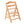 hauck Alpha+ Grow Along Adjustable Wooden Highchair Seat, Beechwood, Natural