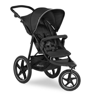 hauck 3-Wheel All Terrain Stroller with Raincover - From Birth up to 48.5lbs