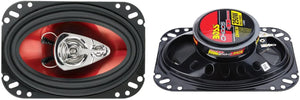 New BOSS CH6530 6.5" 300 Watt and Boss CH4630 4x6" 250 Watt Car Audio Speakers