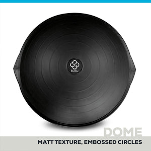 Bosu Multi Functional Home Gym 26" Original Balance Strength Board, Matte Black