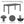 Modern 6 Piece Dining Table Set With Bench And Chairs For Dining Room Or Kitchen - Gray