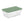 Sterilite Clear Stackable 6 Qt Storage Tote Box Container, Crisp Green (5 Pack)