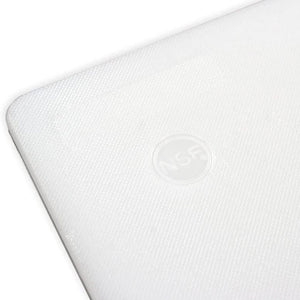 Thirteen Chefs 30 x 18 Inch Dishwasher Safe HDPE Plastic Cutting Board, White