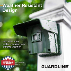 Guardline 1/4 Mile Range Wireless Outdoor Driveway Security Alarm Sensor System