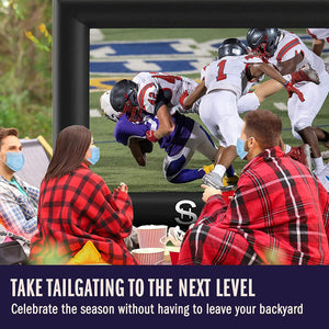 Holiday Styling 19 Foot Giant Movie Theater Inflatable Outdoor Projector Screen