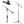Hola! Music Adjustable Height Standard Clutch Studio Microphone Stand, Black - TRAPSKI