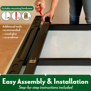 ISZY Billiards Wall Mounted Pool Accessories Billiard Ball and Stick Holder Rack