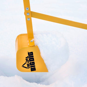 The Big Dig Sandbox Digger Excavator Crane, Vest and Helmet Bundle Outdoor Toy