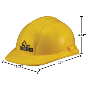 The Big Dig Sandbox Digger Excavator Crane, Vest and Helmet Bundle Outdoor Toy