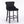 Contemporary Upholstered Wing-Back Barstools With Button Tufted Decoration And Wooden Legs, And Nailhead Trim, Leisure Style Bar Chairs, Bar Stools (Set of 2)