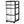 Homz Plastic 4 Drawer Medium Home Storage Container, Clear Drawers & Black Frame