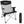 KingCamp Padded Outdoor Camping Lounge Chair with Cupholder & Pocket, Black/Grey - TRAPSKI